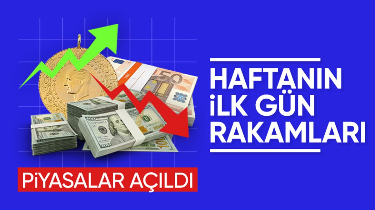 Yeni haftanın başlangıcında piyasalar! 18 Kasım’da altın ve döviz