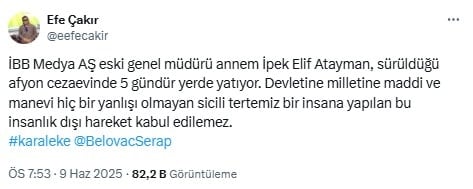 İpek Elif Ayman Afyon Cezaevinde
