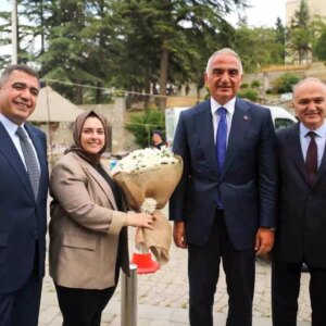 bakan ersoy konuralp antik kentini ziyaret etti WBJVKmGr