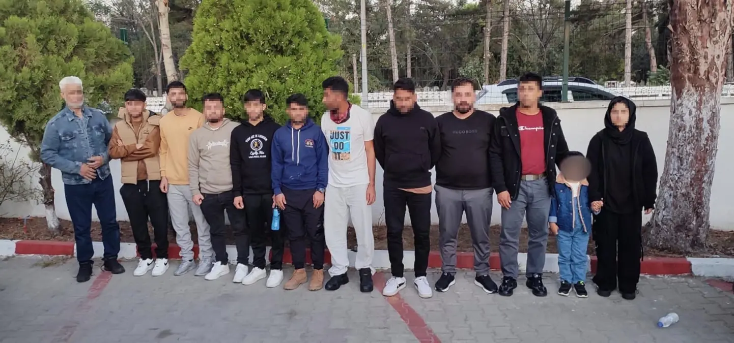 edirnede 12 kacak gocmen yakalandi fPG7Tnyf