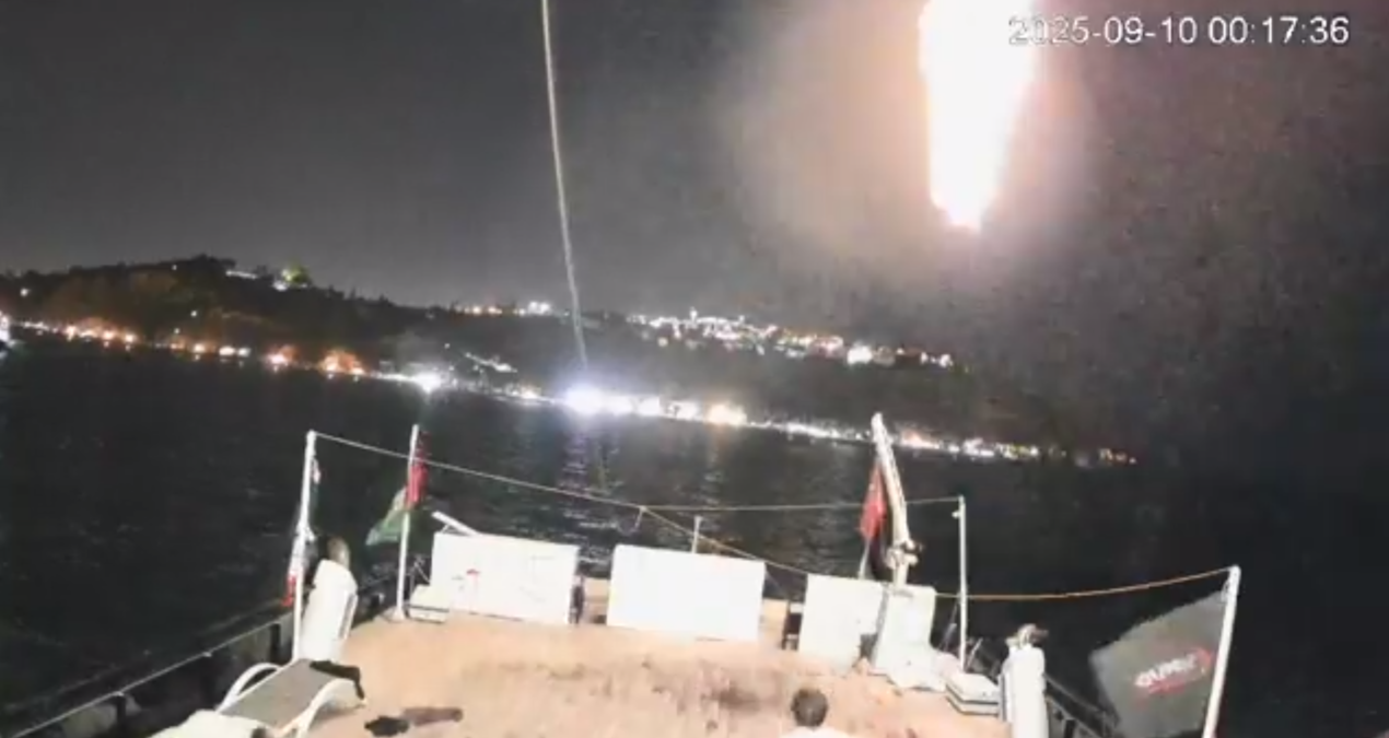 gazze icin birlik olan sumud filosuna ikinci saldiri sVKUdFQk