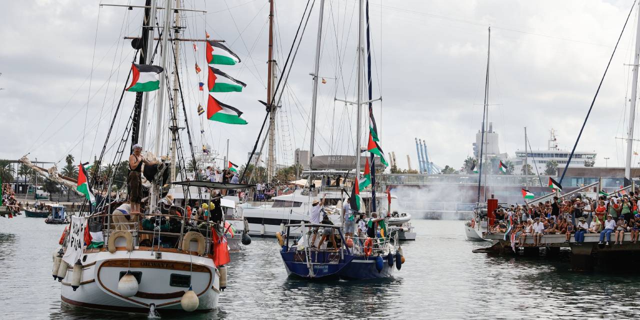 son dakika sumud filosuna yeni dron saldirisi uSKXbYMA