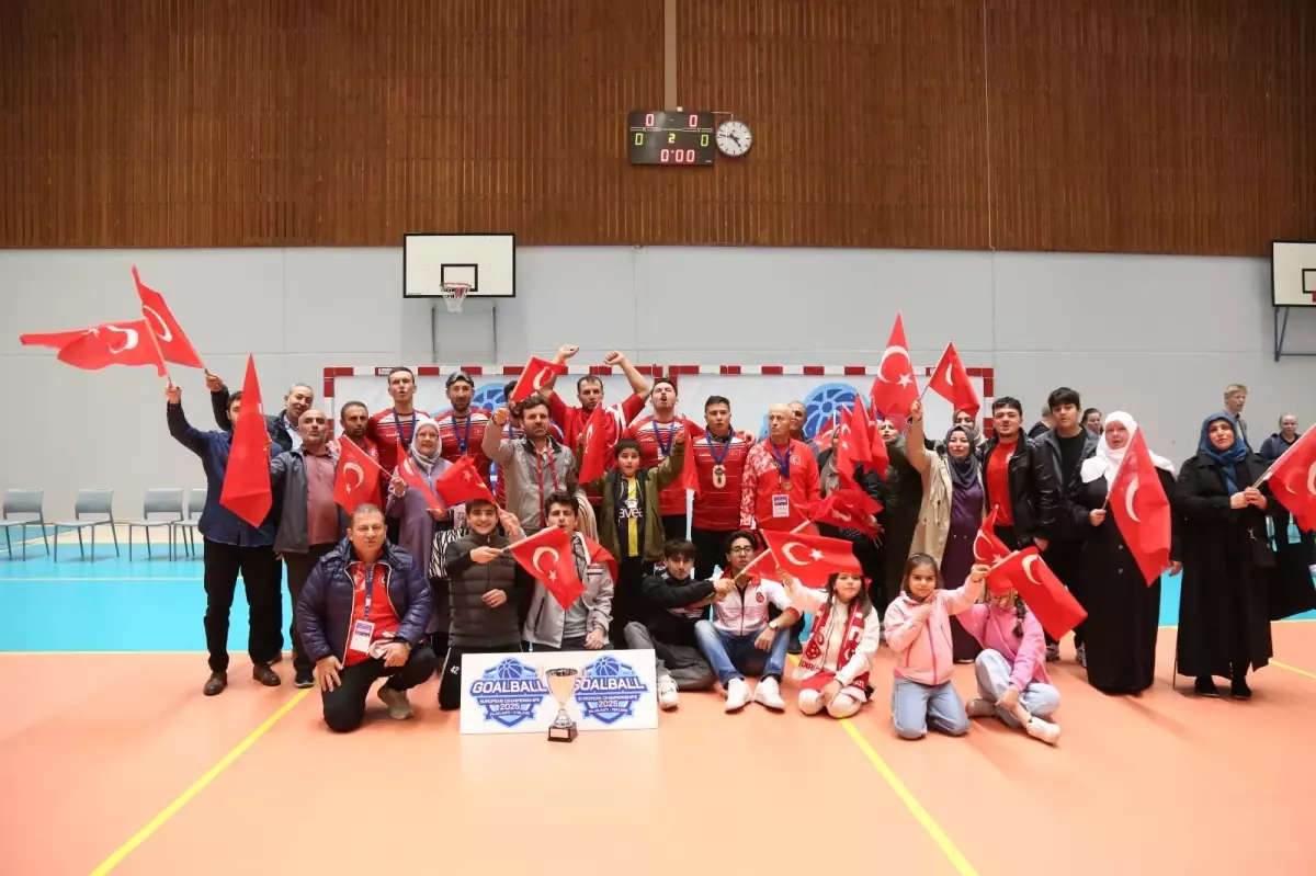 erkek goalball milli takimi 10 yil sonra avrupa sampiyonu oldu AuJbY48W