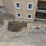 Halitpaşa Mahallesi’nde İstinat Duvarı Çöktü, Daireler Tahliye Edildi
