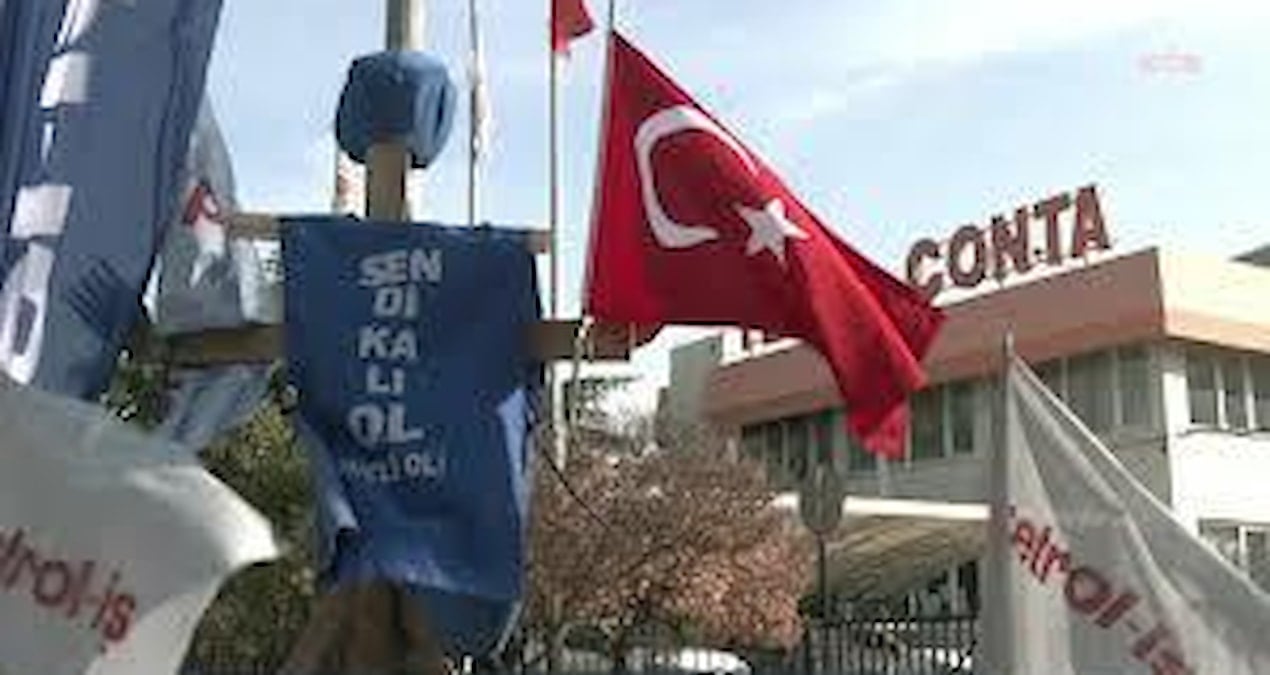 Temel Conta Fabrikasında İşçilere Gözaltı Uygulandı