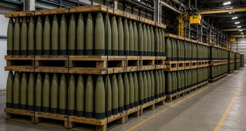 155 milimetrelik top mermileri icin dev tesis kurdular ayda 50 bin adet uretecekler nJ89hdfh